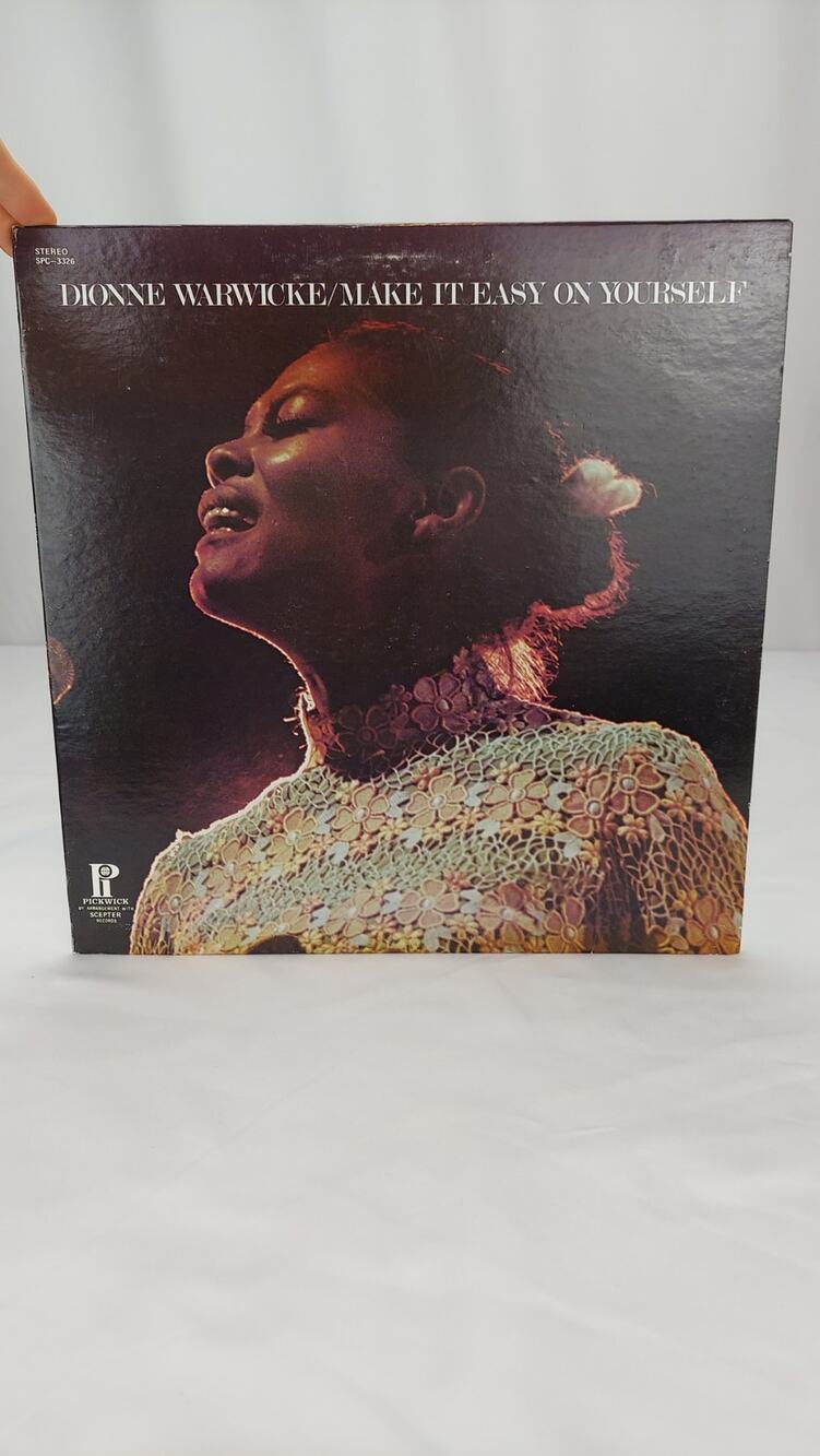 Dionne Warwick Make it Easy on Yourself 1972 PICKWICK LP VG+/VG